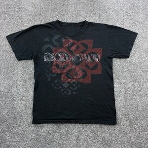 Vintage Y2K Breaking Benjamin Shirt Mens M Black Band Alternative Rock Grunge